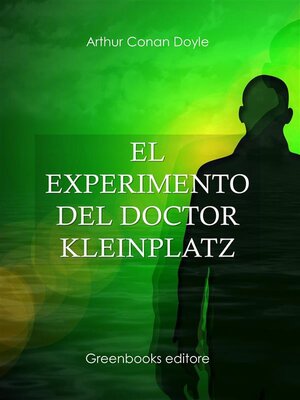 cover image of El experimento del doctor Kleinplatz